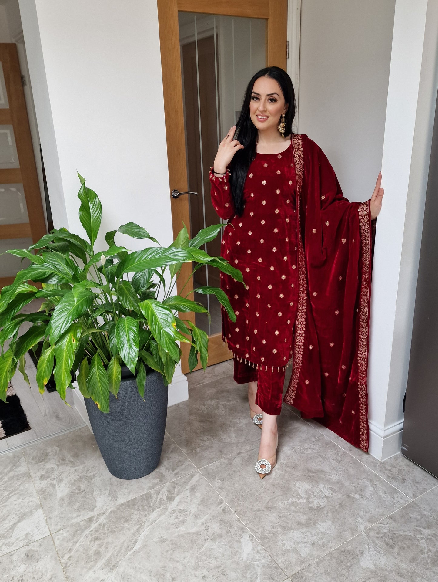 Luxury Velvet 3 Piece