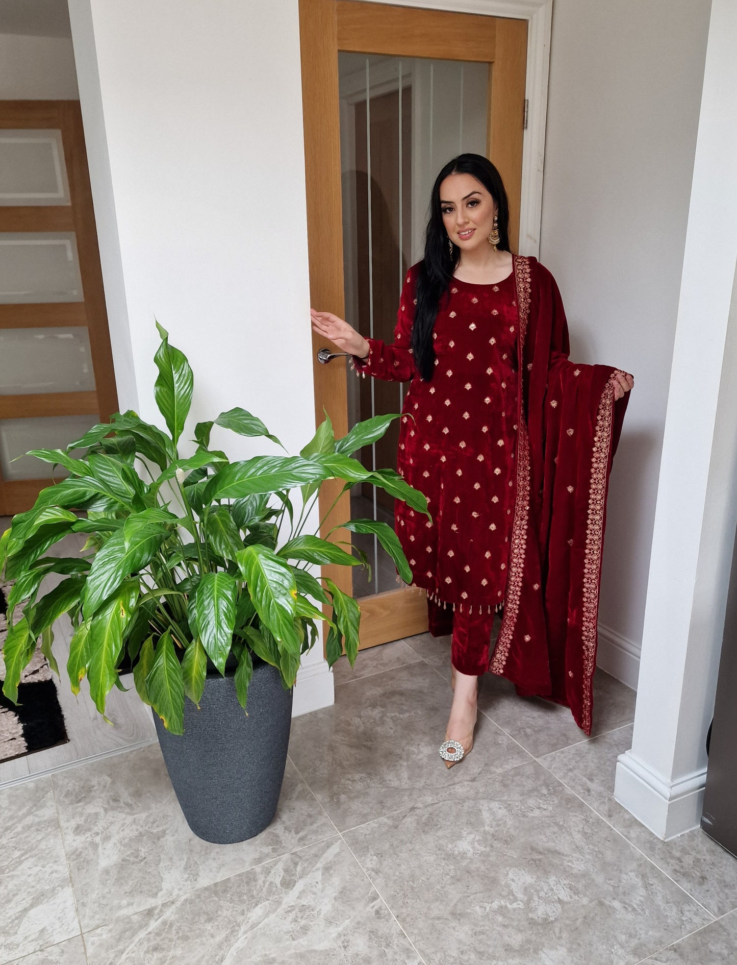 Luxury Velvet 3 Piece