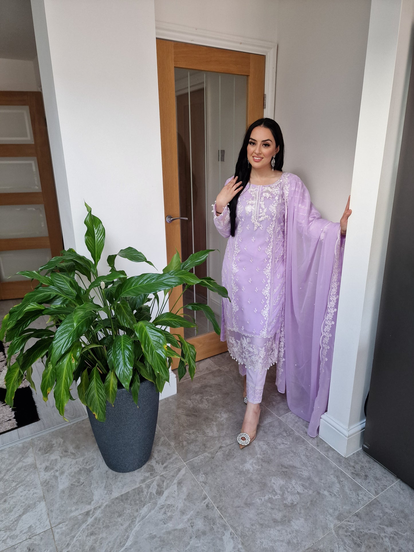 Azure Luxury Chiffon